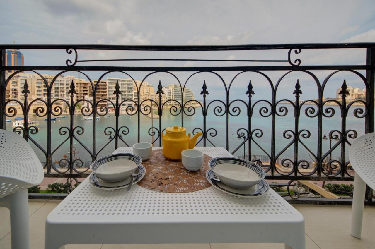 St Julians 2 Bedroom Apartment With Commanding Seaviews By Shortletsmalta Saint Julian's 외부 사진