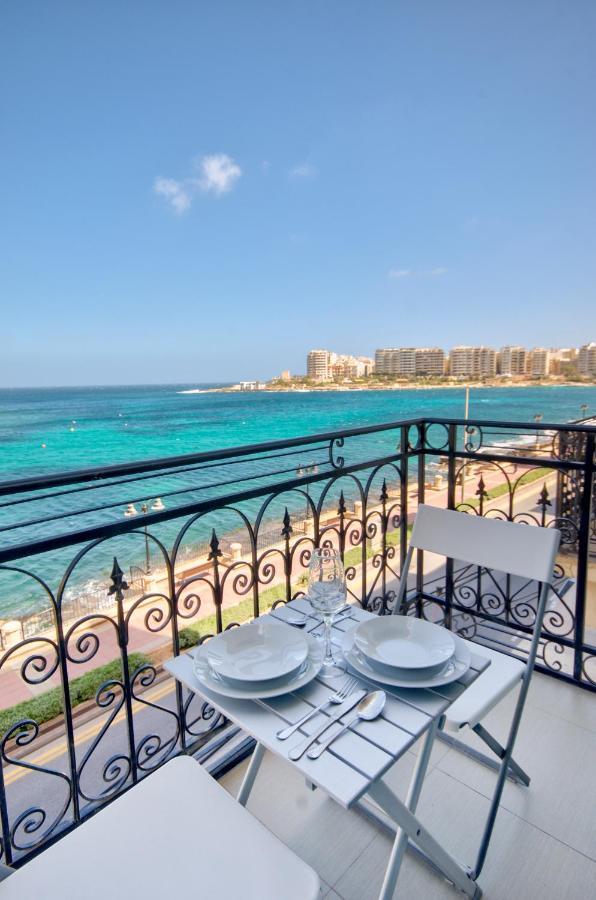 St Julians 2 Bedroom Apartment With Commanding Seaviews By Shortletsmalta Saint Julian's 외부 사진